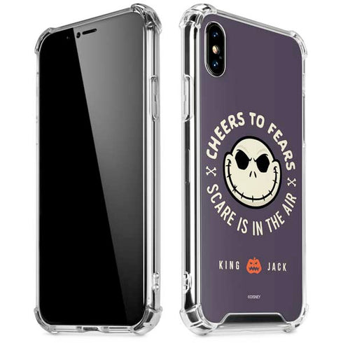 Disney The Nightmare Before Christmas Cheers to Fears iPhone XS Max Clear Case